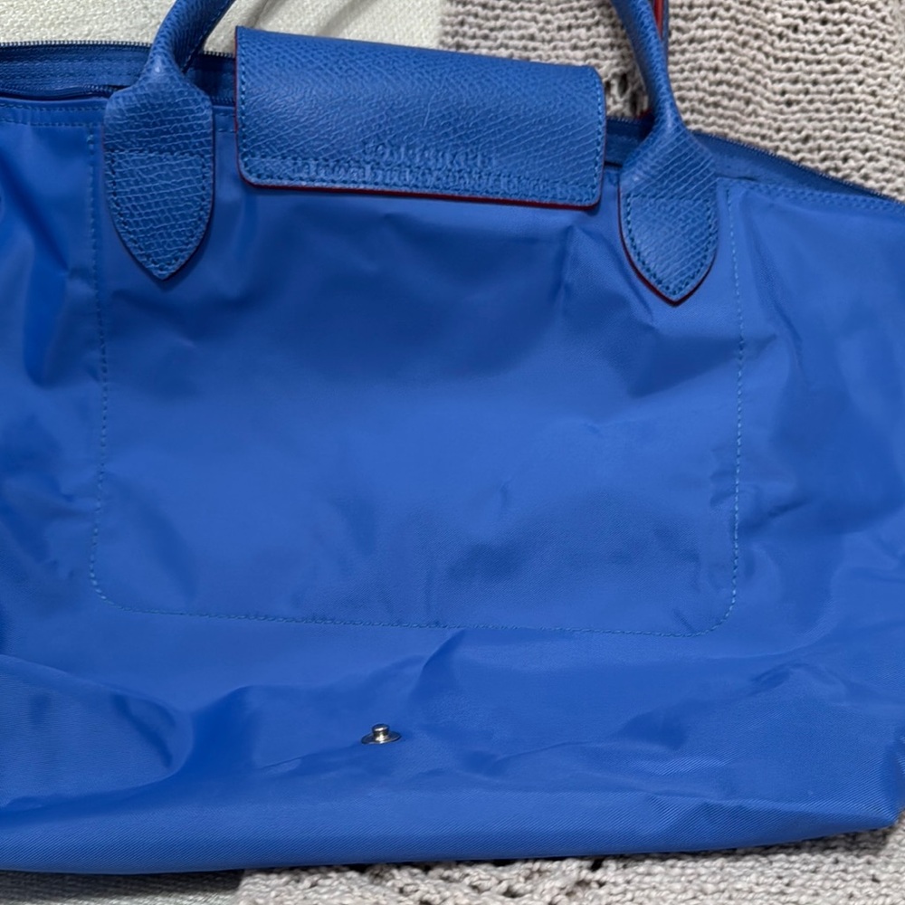 Longchamp Blue and Red Nylon Tote Bag **recent price drop** 🛍️🛍️ - Picture 8 of 10